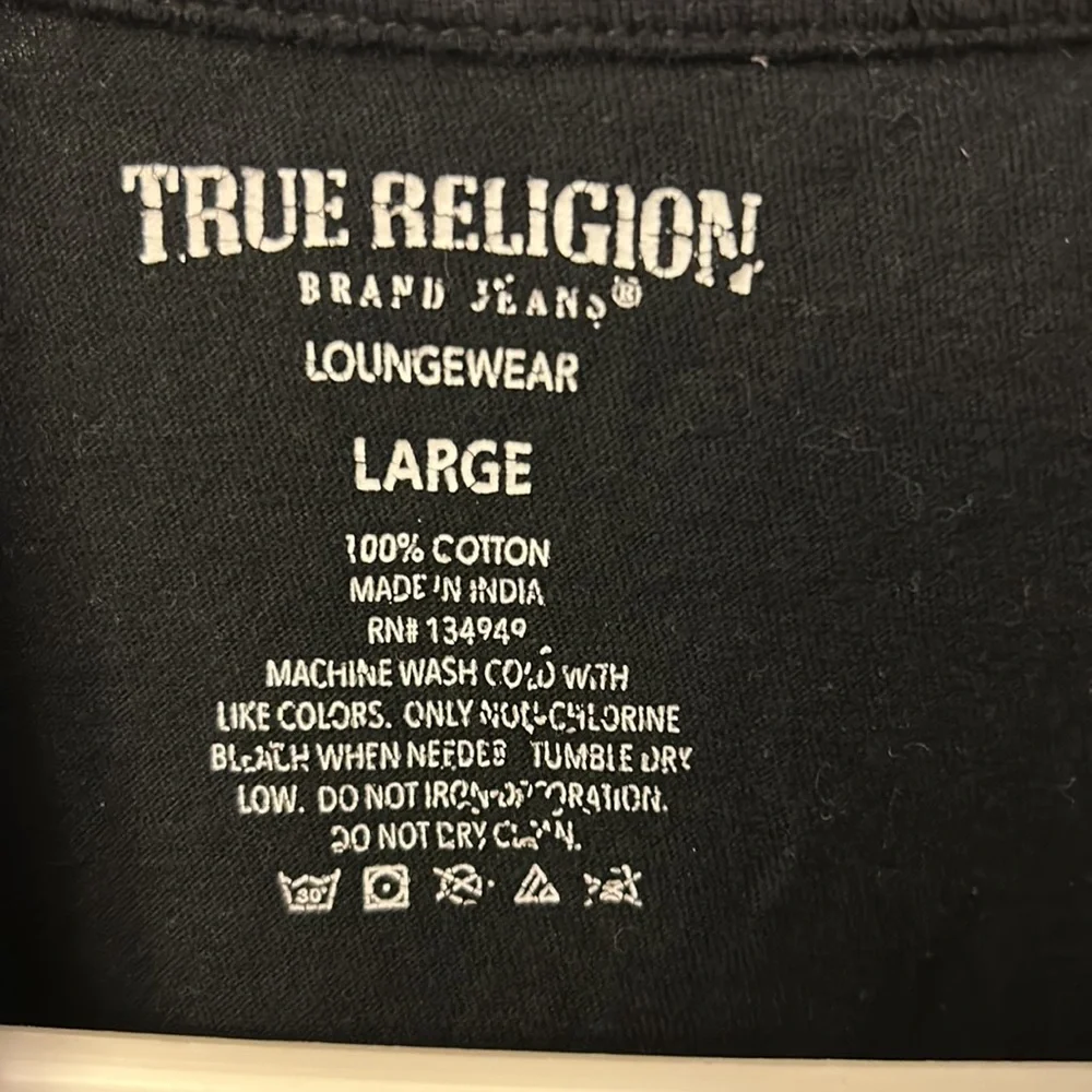 True Religion T-shirt Black Size Large